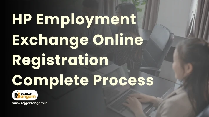 Comprehensive visual of the Himachal Pradesh Labour and Employment Department portal showing options for HP employment exchange online registration, Himachal Pradesh employment exchange login process, HP Rojgar Mela updates, Himachal Pradesh employment fair eligibility criteria, documents required for HP job registration [year], and Himachal employment exchange online renewal features.
