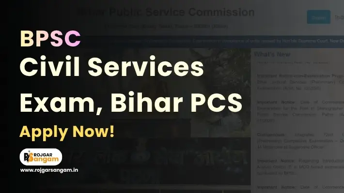 BPSC 72nd Vacancy 2026 BPSC PCS Vacancy 2026 BPSC 72nd Vacancy 2026 BPSC 72nd Notification 2026 Official Overview, BPSC PCS Vacancy 2026 BPSC 72nd CCE 2026 BPSC 72nd Pre Exam 2026 Online Form Steps