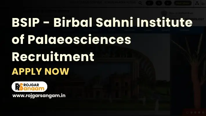 bsip-scientist-b-recruitment BSIP Scientist B Recruitment 2026: Apply for 19 Scientist B Posts — BSIP Lucknow Recruitment 2026, BSIP Scientist B Vacancy 2026, BSIP Scientist B Bharti 2026, Birbal Sahni Institute Recruitment 2026