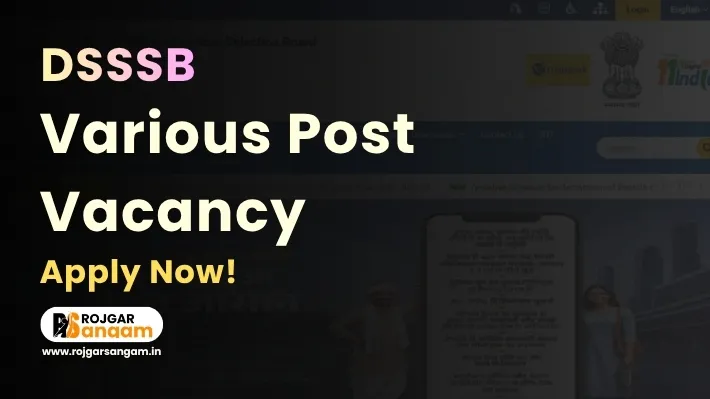 dsssb-various-post-recruitment DSSSB Various Post Recruitment 2026: Apply for 1979 Teaching and Non Teaching Posts — DSSSB Various Post Vacancy 2026, Delhi DSSSB Various Post Recruitment 2026, DSSSB Various Post Bharti 2026, DSSSB Various Teaching and Non Teaching Recruitment 2026, Delhi DSSSB Various Post Online Form 2026