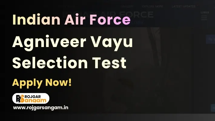 indian-airforce-agniveervayu-recruitment Indian Airforce Agniveervayu Recruitment 2026: Apply for Anticipated Agniveervayu Posts — IAF Agniveervayu Intake 02/2027 Vacancy 2026, Indian Air Force Agniveer Bharti 2026, Airforce Agniveervayu 02/2027 Notification 2026, IAF Agniveervayu Online Form 2026