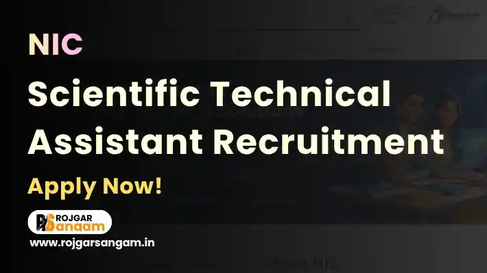 NIC STA Recruitment 2026: Apply for 376 Scientific Technical Assistant Posts — NIC Scientific Technical Assistant Recruitment 2026, NIC STA Vacancy 2026, NIC Scientific Technical Assistant-A Recruitment 2026, NIC 376 Post Recruitment 2026