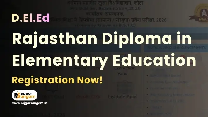 Rajasthan BSTC 2026 Notification Rajasthan BSTC 2026: Apply for Pre D.El.Ed Course 2026, Check Dates & Eligibility — Rajasthan Pre DElEd 2026, BSTC Admission 2026, Pre DElEd Raj 2026, Rajasthan BSTC Pre D.El.Ed Online Form 2026, RJ Diploma in Elementary Education 2026