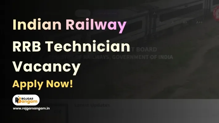 RRB Technician Recruitment 2026 — Apply Online for CEN 02/2026 RRB Technician Vacancy 2026 Grade 1 Signal and Grade 3 6565 Posts at rrbapply.gov.in
