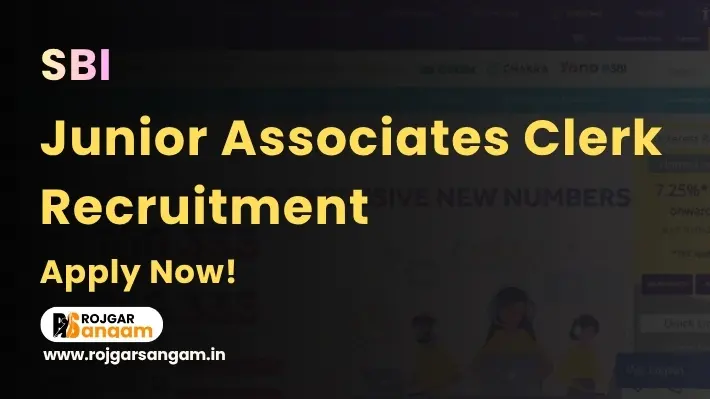 sbi-junior-associate-recruitment SBI Junior Associate Recruitment 2026: Apply for 1538 Junior Associate Posts — SBI Clerk Recruitment 2026, SBI Clerk Backlog Recruitment 2026, SBI Junior Associate Backlog Vacancy 2026, CRPD SPLDRIVE 2026-27/16, SBI Clerk Application 2026 SBI Clerk Vacancy 2026: Apply for 9,124 Junior Associate Posts — SBI Clerk Recruitment 2026, SBI Clerk Notification 2026, SBI Junior Associate Recruitment 2026, SBI Junior Associate Vacancy 2026