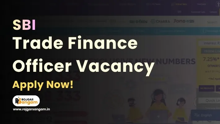 SBI Trade Finance Officer Recruitment 2026 SBI Trade Finance Officer Recruitment 2026 SBI TFO Recruitment 2026 SBI TFO Notification 2026 Official Overview, SBI Trade Finance Officer Recruitment 2026 SBI Trade Finance Officer Vacancy 2026 SBI TFO Recruitment 2026 Apply Online