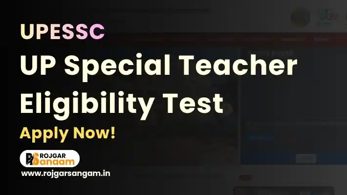 UP Special TET 2026: Apply for 2500+ Special Educator Posts — UPESSC Special TET Notification 2026, UP Special TET Exam 2026, UPESSC Special TET Prayagraj 2026, Special TET UP 2026