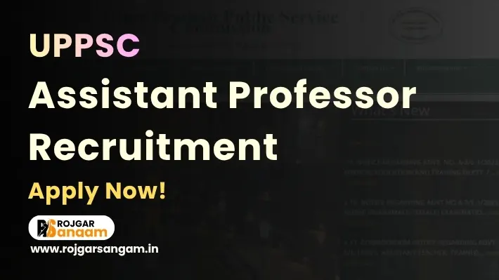uppsc-assistant-professor-recruitment UPPSC Assistant Professor Recruitment 2025: Apply for 1253 Assistant Professor Posts — UPPSC Assistant Professor Notification 2025, UPPSC Assistant Professor Vacancy 2025, UPPSC GDC Assistant Professor Recruitment 2025, UPPSC Assistant Professor 1253 Post 2025