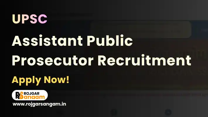 upsc-vacancy UPSC Vacancy 2026: Apply for 212 Assistant Public Prosecutor Posts — UPSC Recruitment 2026, UPSC 212 Post Vacancy 2026, UPSC Notification 2026, UPSC Advt No 11/2026