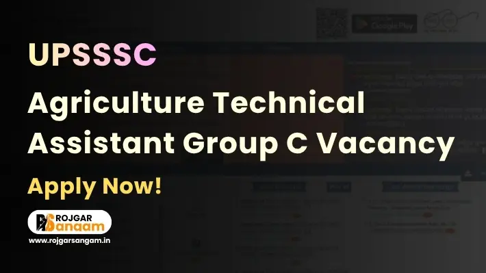 UPSSSC Technical Assistant Recruitment 2026 Online Form UPSSSC Technical Assistant Recruitment 2026: Apply for 2759 Technical Assistant Posts — UPSSSC AGTA 2026, UPSSSC Agriculture Technical Assistant 2026, UPSSSC AGTA Group C Bharti 2026, UPSSSC Technical Assistant Group C Recruitment 2026, UP AGTA Group C Vacancy 2026